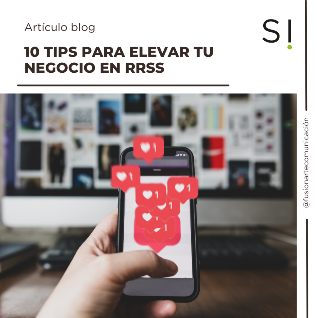 10 tips para elevar tu negocio en rrss